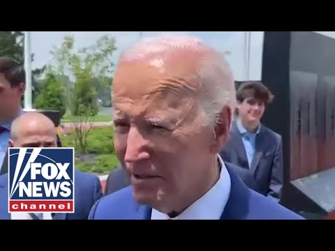 WATCH: Biden speaks to press first time since cancer diagnosis