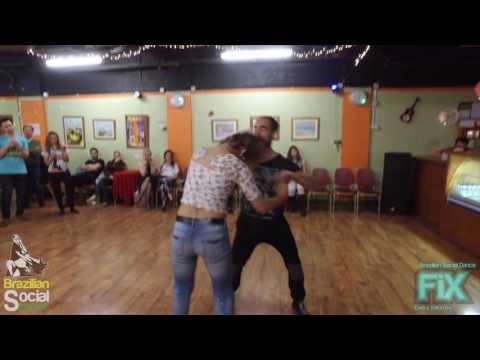 Jan Lachenmayer & Joanna Zwierzyńska Zouk Demo at FIX Lodon after Class