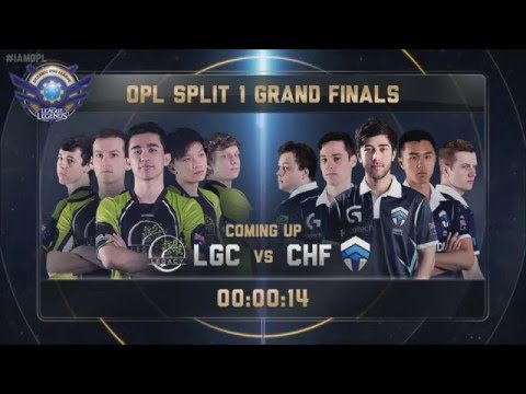 OPL Split 1 - Grand Final - Game 1