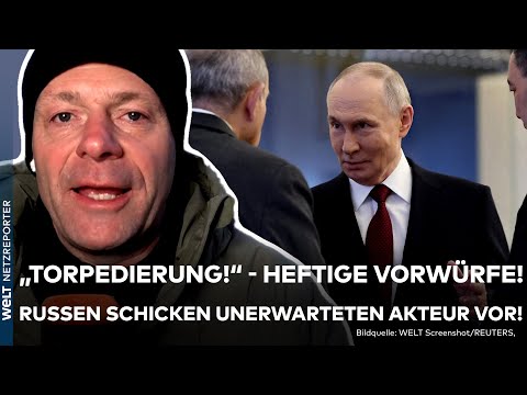 UKRAINE WAR: Russians make ambivalent statements about the peace plan! New actor emerges.