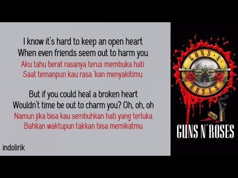 Guns N’ Roses - November Rain | Lirik Terjemahan