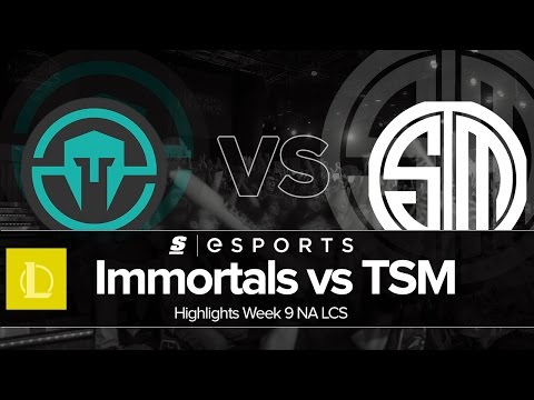 Highlights: IMT vs TSM (NA LCS Summer W9D1 Full Series)