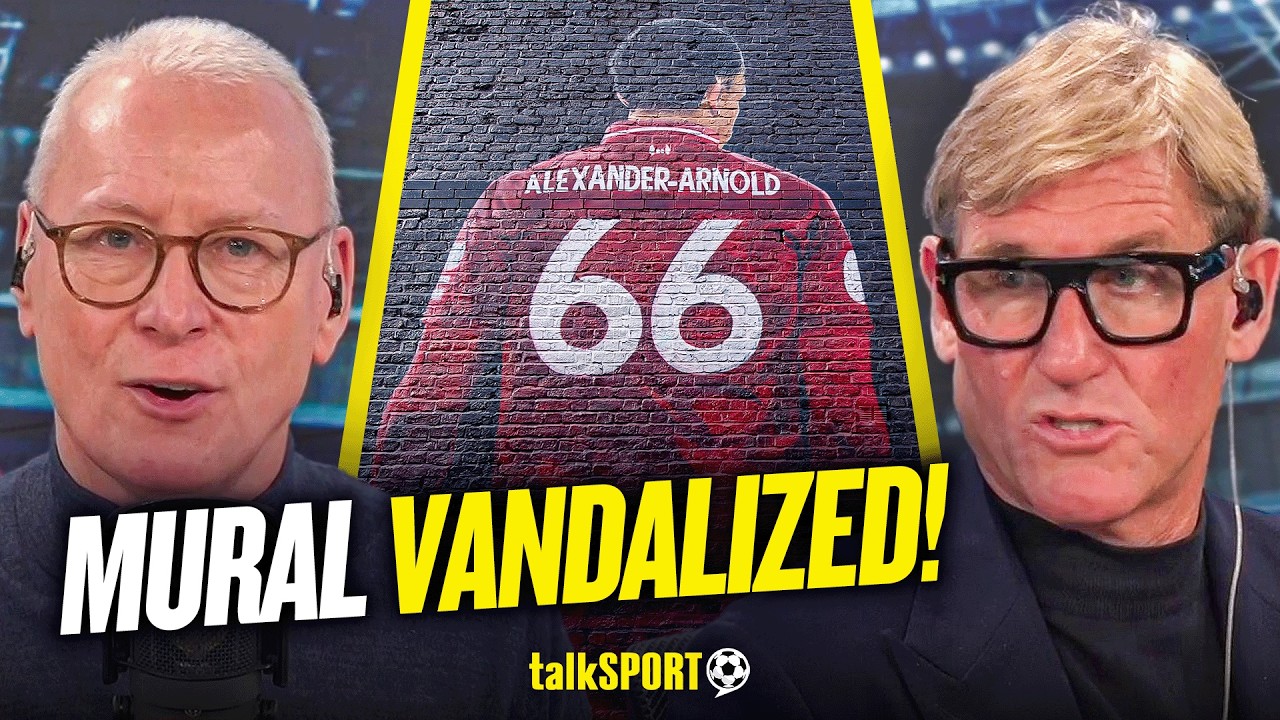 "CAN'T SWITH OFF EMOTION!" Simon Jordan REACTS to Trent's Mural Being VANDALIZED by Liverpool Fans!