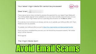 Avoid Email Scams