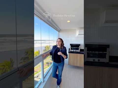 APARTAMENTO FRENTE MAR COM 3 DORMS NO BALNEÁRIO FLÓRIDA - Praia Grande