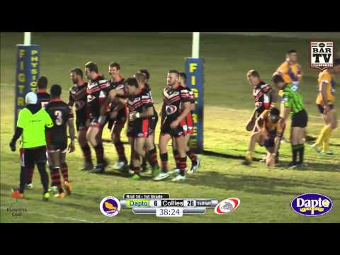 2014 ICRL Round 14 1st Grade - Dapto v Collies