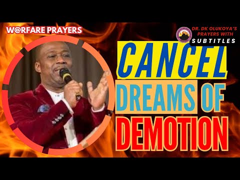 Prayers To Cancel Evil Dreams | DR OLUKOYA | Teach Us To Pray #drolukoyaprayer #christian #mfmchurch