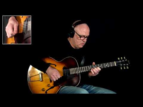 Martijn van Iterson - Blues Bb 120 (Jazz Guitar Improvisation)