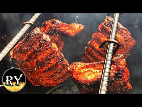 Drunken Ribs Smoked On The Pit Barrel Cooker