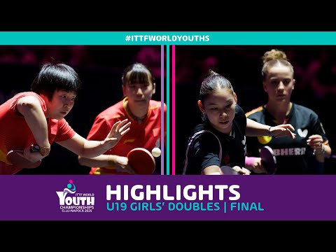Zong/Qin vs Griesel/Hursey | U19 GD - Final | #ITTFWorldYouths 2025