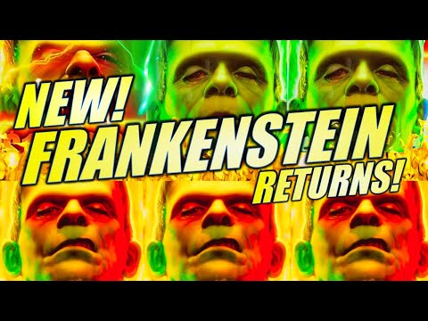 ★NEW SLOT!★ HE’S BACK!! MORE POWER!!! FRANKENSTEIN RETURNS Slot Machine (LIGHT & WONDER)