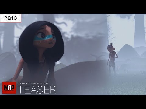 TEASER Trailer | CGI 3d Animated Short Film ** WAKAN ** Sad Fantasy Animation Movie by ISART DIGITAL