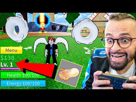 🤯NOOB LEVEL 1 COM DOUGH DESPERTADA no BLOX FRUITS