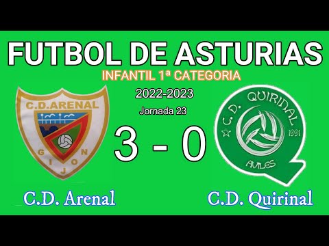 C.D. Arenal 3 - 0 C.D. Quirinal de 1ªInfantil (2022-2023)