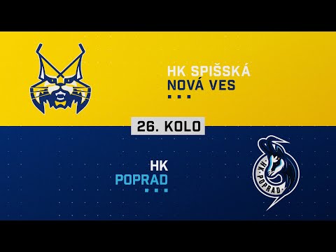 26.kolo HK Spišská Nová Ves - HK Poprad HIGHLIGHTS
