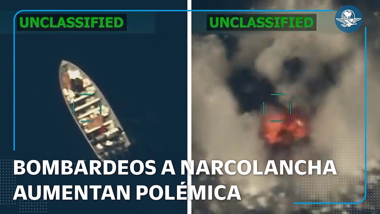 EU habría realizado cuatro bombardeos a narcolancha: buscaban rematar a supervivientes