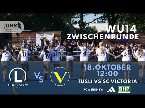 Deutsche Meisterschaft Feld 2025 Zwischenrunde WU14 - TuS Lichterfelde vs. SC Victoria Hamburg
