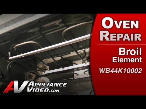 GE Stove Repair - Little or No Heat When Broiling - Broil Element