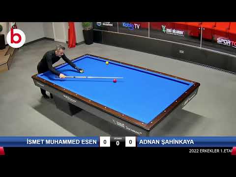 ALİ ARSLAN & YUNUS YILMAZ Bilardo Maçı - 2022 ERKEKLER 1.ETAP-8.TUR