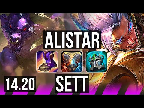 ALISTAR & Kai'Sa vs SETT & Twitch (SUP) | 15k DMG, Comeback | NA Master | 14.20