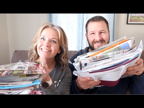 Put the Piles in the PAST!! Declutter Paper Quickly for a fresh start!