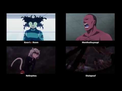 HunterXHunter: Palace Invasion Real Time Everything At Once V2 ハンター×ハンター キメラアント編 名シーン 宮殿侵入 リアルタイムにした