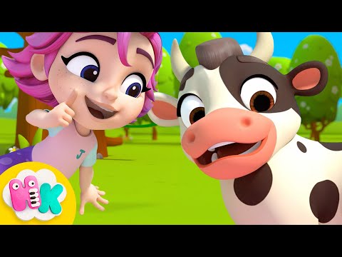A cow called Lola 🐮✨ Lola the Cow Song | Cartoon for Kids | HeyKids Nursery Rhymes
