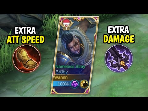 BRODY BUILD TERBARU 2023! ATTACK SPEED CEPET DAMAGE SAKIT!! BRODY BEST BUILD - Mobile Legends