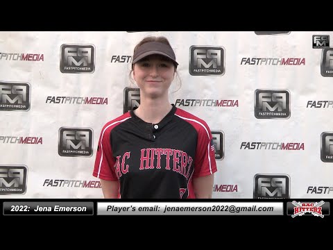 2022 Jena Emerson 4.0 GPA - Athletic Outfielder and Second Base Softball Skills Video - SacHitterz