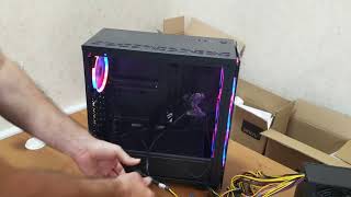 Инструкция по подключению RGB вентиляторов корпусов GiNZZU .