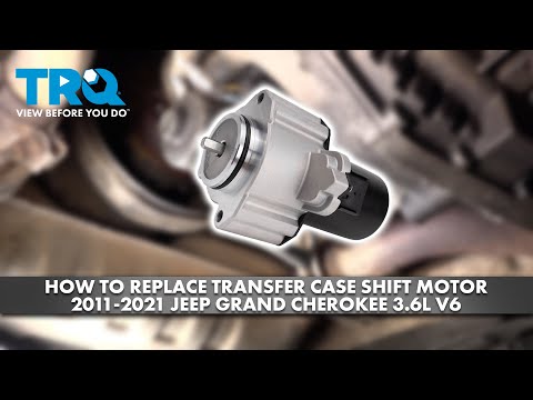 How to Replace Transfer Case Shift Motor 2011-2021 Jeep Grand Cherokee 3.6L V6