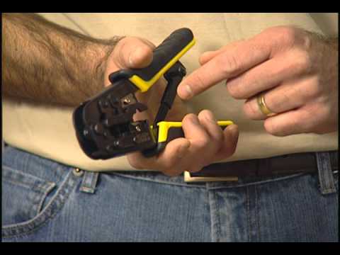 Klein Tools Ratcheting Modular Crimper-Stripper