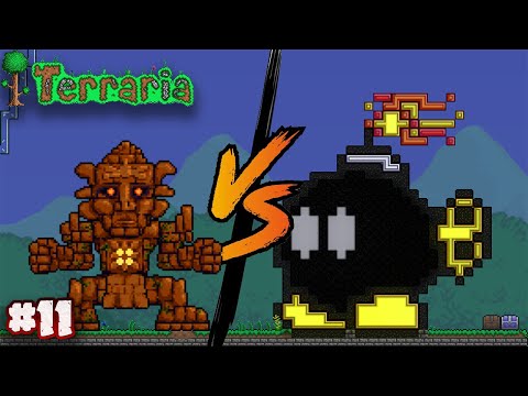 Bob-Ombing The Golem - Terraria Let's Play Ep.11