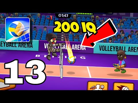 Volleyball Arena - New trick to score easily 🔥 Mr. Bone