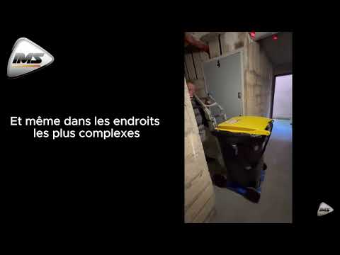 Diable motorisé pour conteneur poubelle