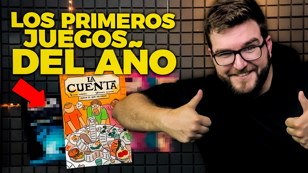 GRANDES JUEGOS DE MESA para estos PRIMEROS meses del AÑO