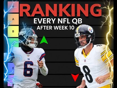 NFL Quarterback Tier List (Week 10, 2025)