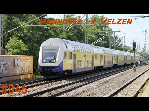 Führerstandsmitfahrt #046 - Im dunkeln durch die Baustelle nach Uelzen