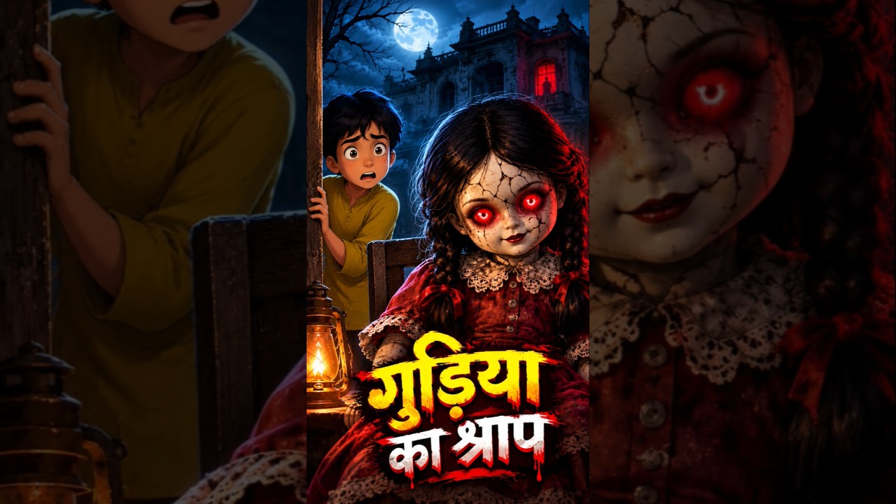 गुड़िया का श्राप 😱 | रात में ज़िंदा हो जाती है ये भूतिया गुड़िया! 👻 | Hindi Horror Story😱