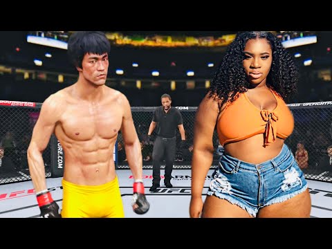 PS5 | Bruce Lee vs. Chocolate Model Andriana (EA Sports UFC 4)🥊