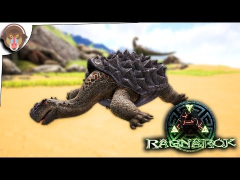 Ark: Survival Evolved RAGNAROK - CARBONEMYS/TURTLE TAMING - S7E3 (RAGNAROK DLC)