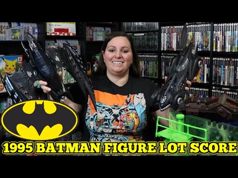 1995 BATMAN RETURNS FIGURE LOT SCORE! Vintage Batman Figure Collection (Figures, Vehicles, Playsets)