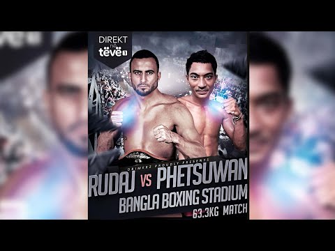 LIVE | Muay Thai - LUAN RUDAJ vs  PHETSUWAN @teve1