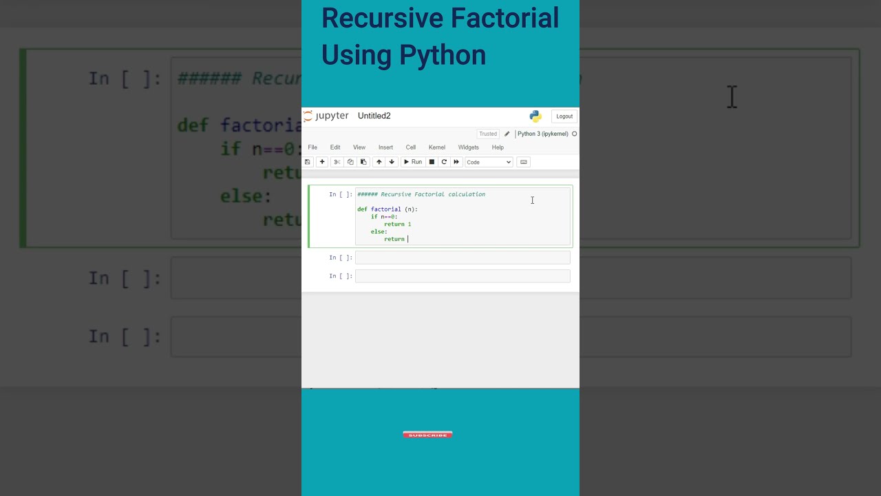 Mastering Recursive Factorial in Python | Learn the Power of Recursion | Tech Wizards