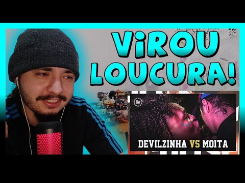 (GASTAÇÃO SEM LIMITE 😱😂😂) MOITA TRETA (SP) X DEVILZINHA - BATALHA DO COLISEU | REACT BAUEB