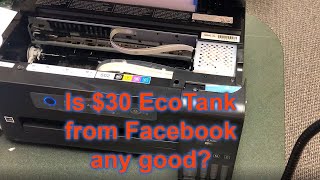 Printer Hunter: Epson EcoTank ET-2700 Always Prints Blank Pages - flea market flipper