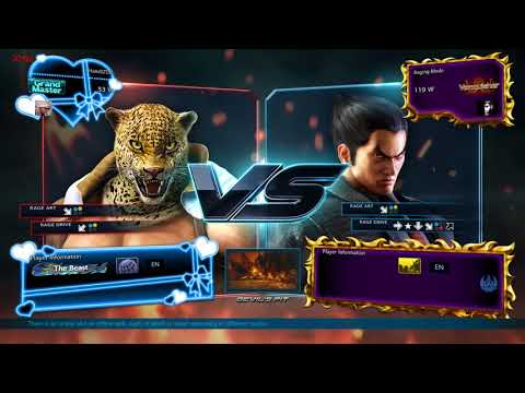 Hans (King) Vs Raging Mod (Deviljin/Kazuya)