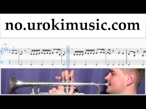Lær å Spille Trompet Luis Fonsi - Despacito Melodi Trening Del#2 um-a935