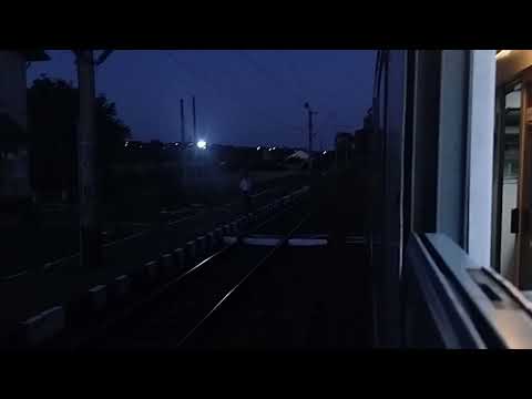 CAB VIEW NOCTURN DE PE R 5610 PAȘCANI-IAȘI