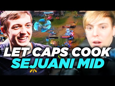 LS | LETTING CAPS COOK WITH SEJUANI MID | KOI vs G2